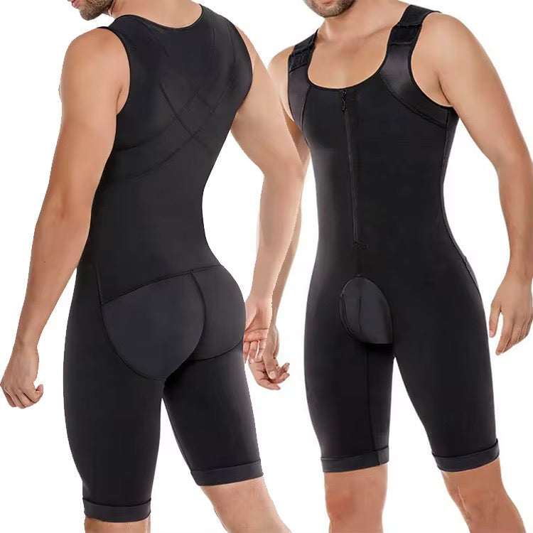 Skin Pretty SculptMen™ Full Body Suit (Knee-Length Edition) Maximum control. Maximum transformation