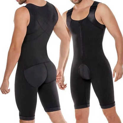 Skin Pretty SculptMen™ Full Body Suit (Knee-Length Edition) Maximum control. Maximum transformation
