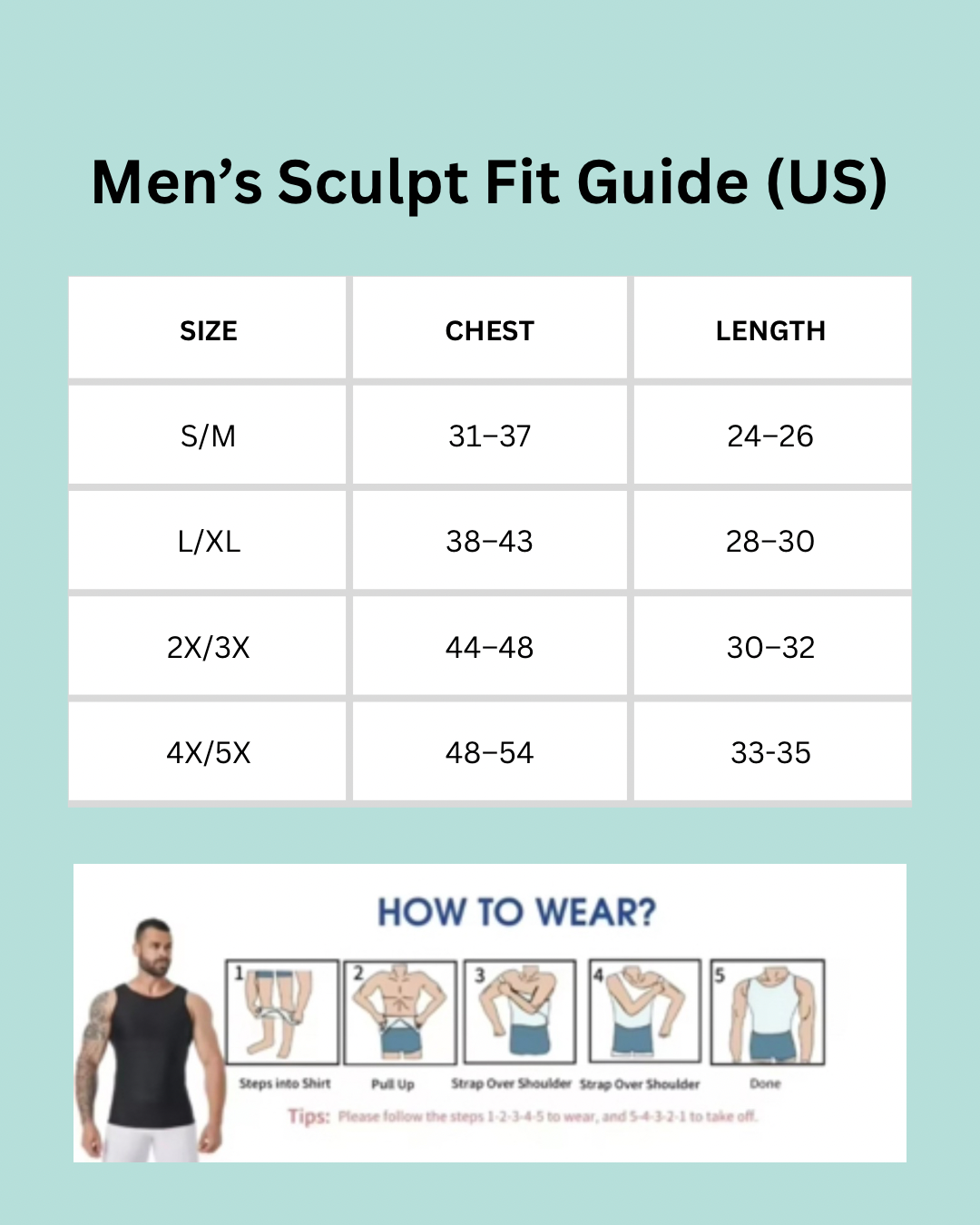 SculptMen™ Compression Tank - Blue