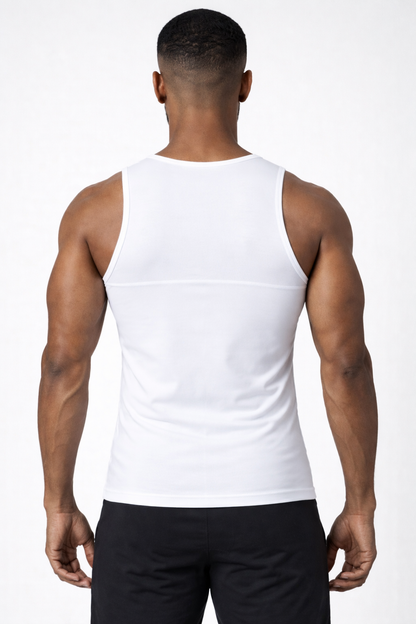 SculptMen™ Compression Tank - Blue