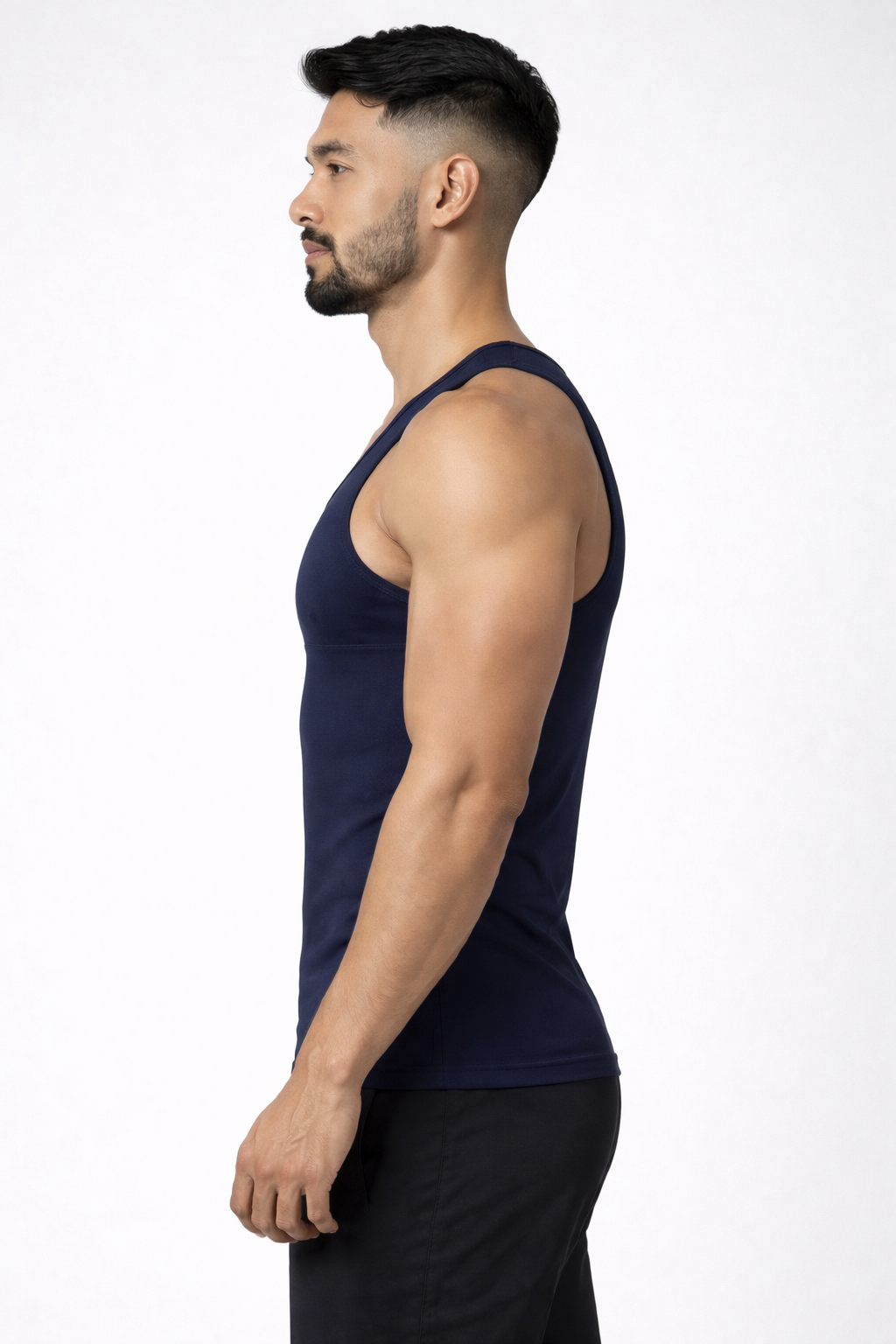 SculptMen™ Compression Tank - Blue